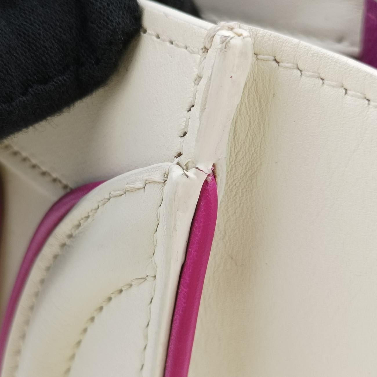 ラゲージナノショッパー ホワイト レザー S-CU-4186 【公式通販】